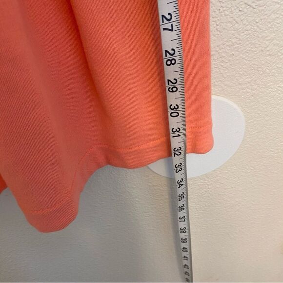 Crewcuts J Crew Girls orange cozy t Shirt Dress necklace embellishment 12 - Picture 8 of 10